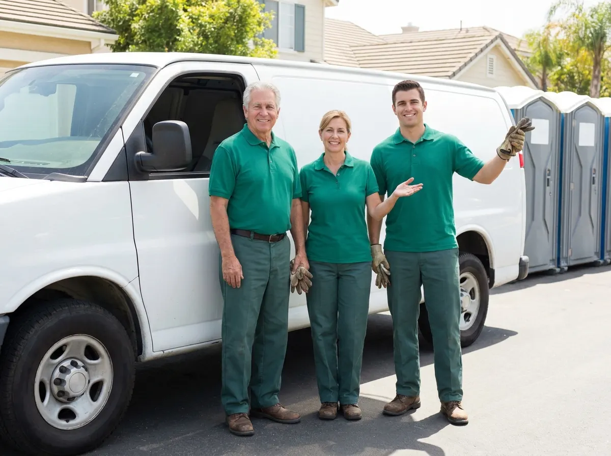 Clean Way Portable Toilets portable toilet rentals team in Lake Forest, CA